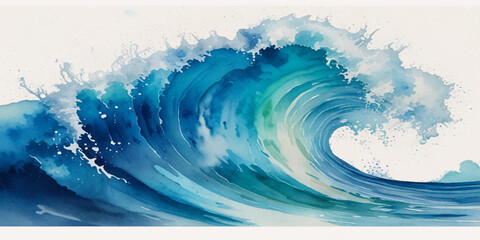 Ocean wave curve line vector background. Abstract ocean splashing waves. vector illustration.	
