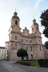 Fototapeta premium The city of Innsbruck, the capital of Tyrol (Austria)