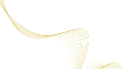 Design elements. Wave of many glittering lines. Abstract vertical glow wavy stripes on white background isolated. Creative line art