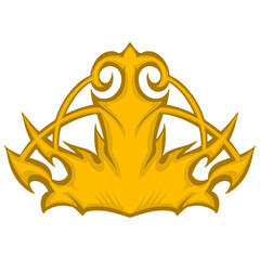 Crown Logo Symbol Illustration Digital Drawing