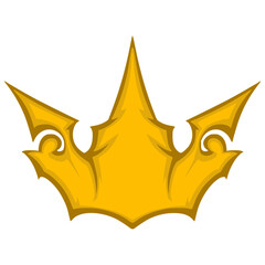 Crown Logo Symbol Illustration Digital Drawing