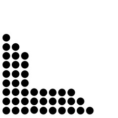 Dots pattern, black dotts pattern, abstract vector background