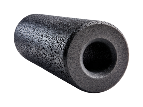 Foam roller exercise tool fitness product wellness isolated on transparent background, png