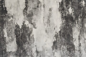 Fototapeta premium Abstract Gray and Black Grunge Texture Wall Background