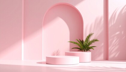 modern bathroom interior with flowers
