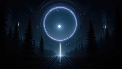 Enchanted Forest Portal By Generated AI