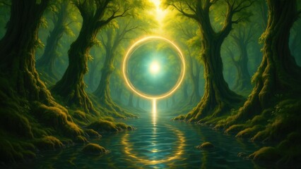 Enchanted Forest Portal By Generated AI