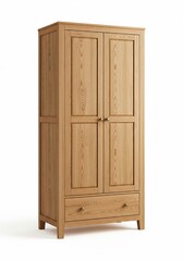 wardrobe on white background isolated