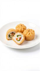 Fototapeta premium Creative Tempura Sushi Roll