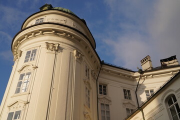 The city of Innsbruck, the capital of Tyrol (Austria)