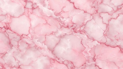 A Delicate Pink Marble Texture Background Image Featuring Intricate Veining and Swirls for Design Projects
