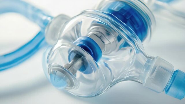 A clear plastic bottle filled with water from the inside out