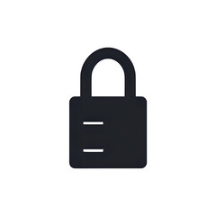 Padlock Icon: Security, Privacy, Protection, Access Control Symbol