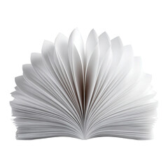 Open book pages fanned out texture