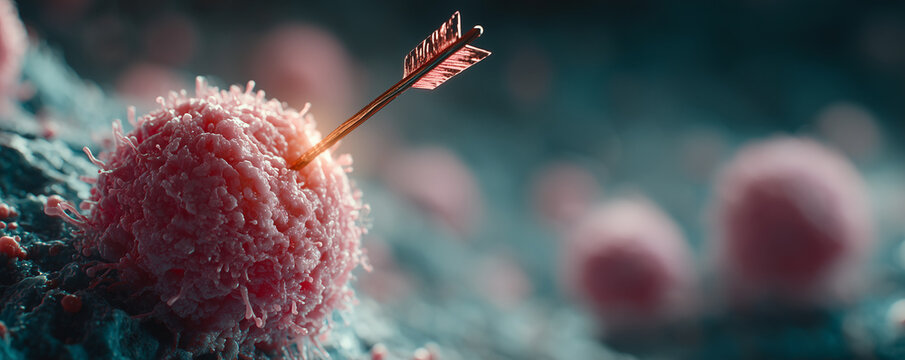 Targeted cancer cell therapy concept