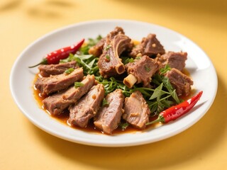 Tasty Nepali Cutting Mutton Meat