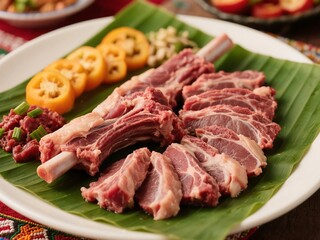 Tasty Nepali Cutting Mutton Meat