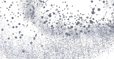 High-resolution stock photo of abstract silver particles on white. Perfect for backgrounds, textures, and design projects.