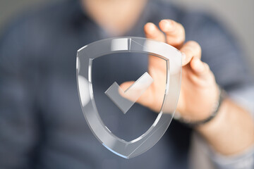 Cybersecurity, data protection, digital safety, secure online, privacy shield, verified checkmark, secure access, online security, safety first, digital se