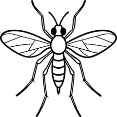 Forest Midge art vector