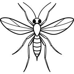 Forest Midge art vector