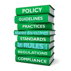 Understanding policy guidelines practices standards rules regulations and compliance books