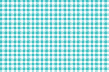 Cyan and white color plaid pattern background. plaid pattern background. Seamless pattern.