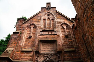 old church in the city