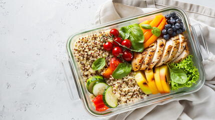 Clean Eating Lunchbox Design

