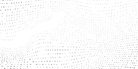 Vector dot mesh halftone gradient texture. Vanishing polka dot abstract modern art abstract design