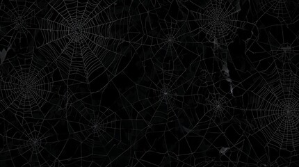 Spiderweb overlay on dark background