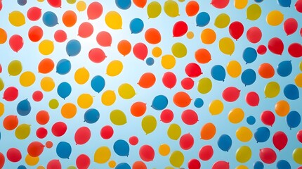 Colorful Balloon Border