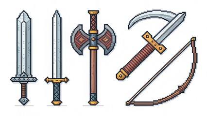 Obraz premium High-Quality Pixel Art Collection : Trendy, Versatile & Top-Selling Designs 
