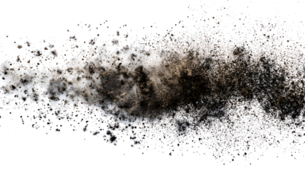 Abstract black white and brown splash texture