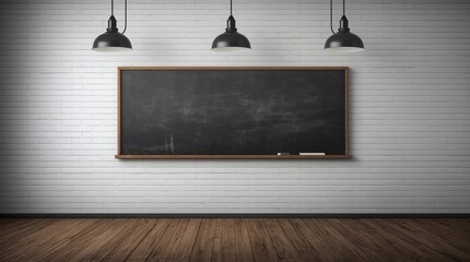 blackboard in room