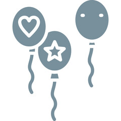 Balloons Vector Icons