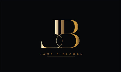 LB, BL, L, B Abstract Letters Logo Monogram