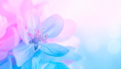 Abstract flower petals in soft pastel gradients, flowing shapes, smooth bokeh background, dreamy and elegant, high resolution,