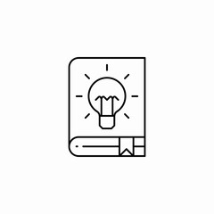 knowledge book icon sign vector