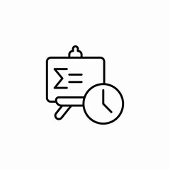 schedule plan icon sign vector