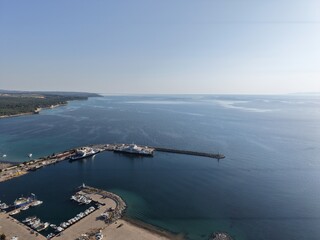 Aerial view of beautiful landscape