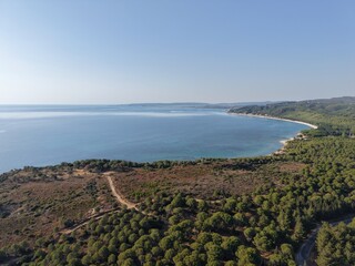 Aerial view of beautiful landscape