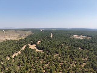 Aerial view of beautiful landscape