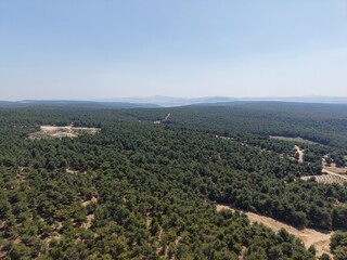 Aerial view of beautiful landscape