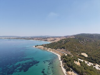 Aerial view of beautiful landscape