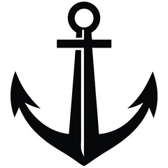 Nautical Anchor Symbol maritime ocean