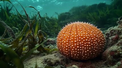 have a shell-like structure called a "test" made of calcium carbonate and five rows of small, tube-shaped feet