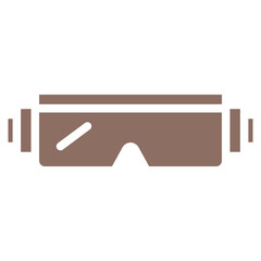 Scientist Glasses Vector Icons