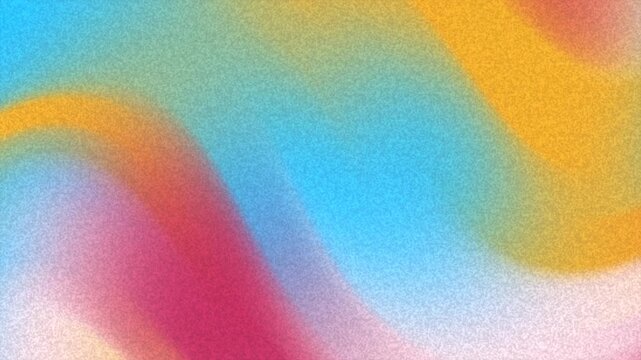 Abstracts Noise Abstract grainy gradient background with vibrant colors smoothly blending and subtle noise texture effect