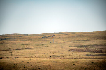 landscape of the desert